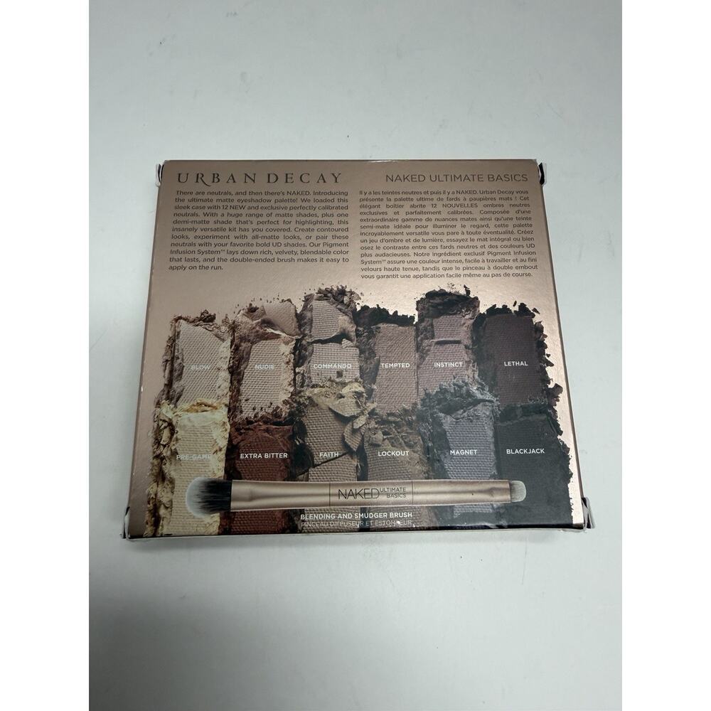 Urban Decay Naked Ultimate Basics All Matte All Naked Blending/Smudger Open Box - Picture 2 of 5